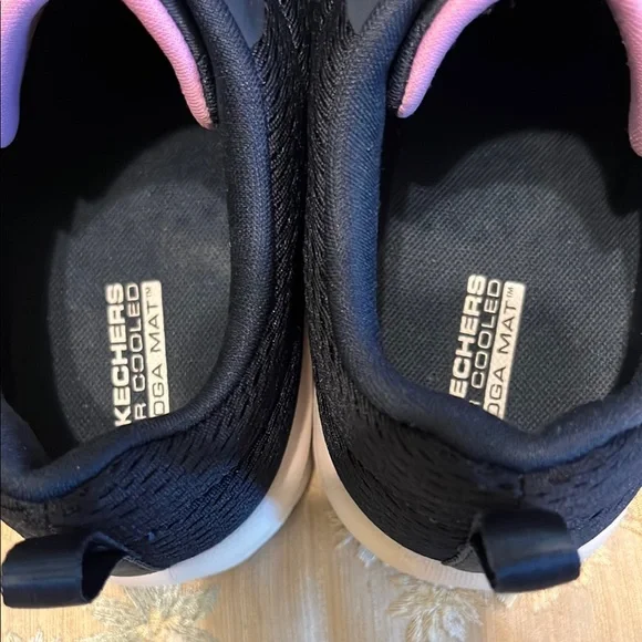 Skechers Dark Blue Go Walk Sneakers - Picture 8 of 8